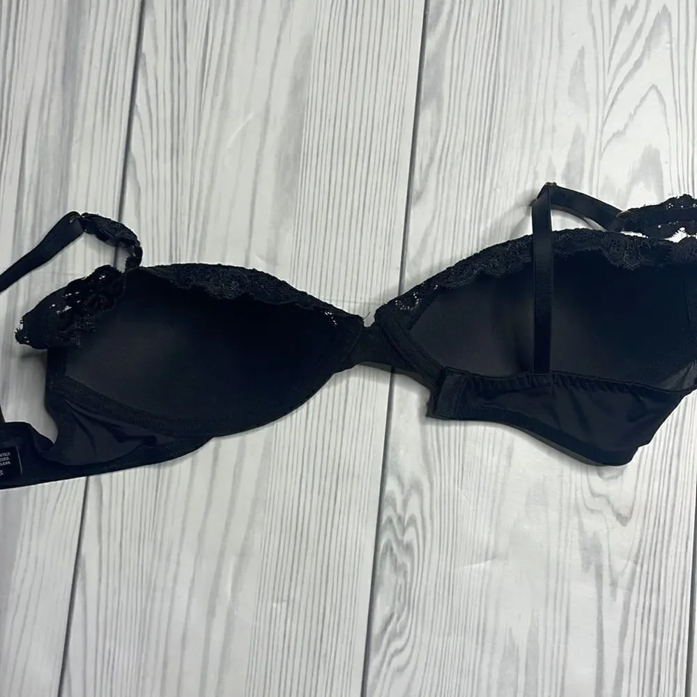 Natori Pure Luxe Contour Bra Black Wireleas bra 32D